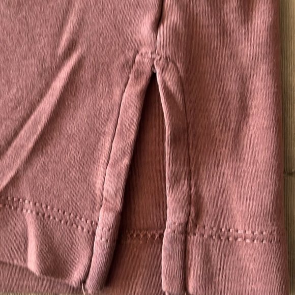 J.Jill spiced wine color tunic | Size M | Supima Cotton | V-Neck | 3/4 sleeved - Picture 4 of 6